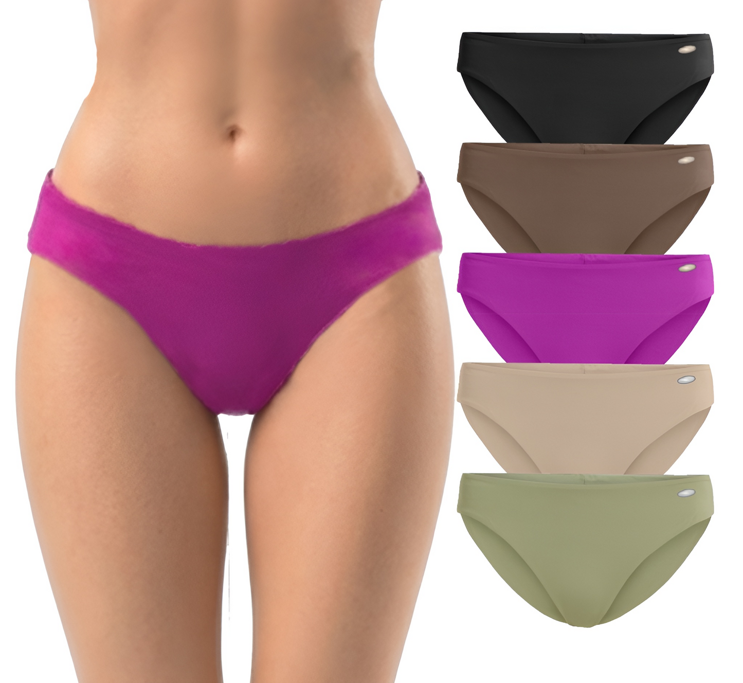Baby Phat Seamless Bikini 5 Pack