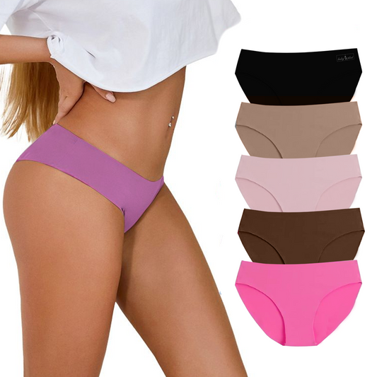 Baby Phat Women's Panties Scuba Brief 5 Pack