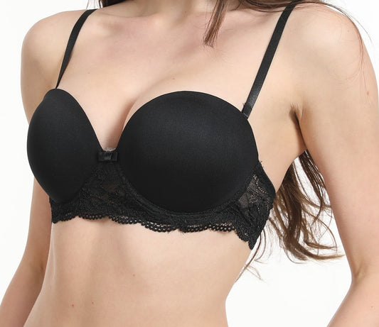 2 Pack Deep Plunge Balconette & Demi Bras - Group 9