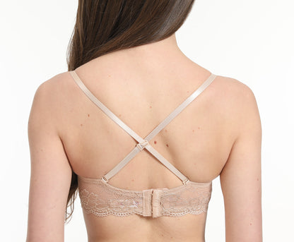 2 Pack Deep Plunge Balconette & Demi Bras - Group 9