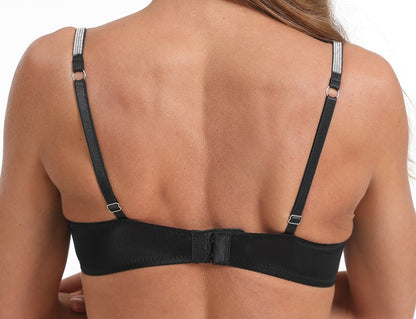 Sexy Push-Up Bra - Sparkle Rhinestone Straps