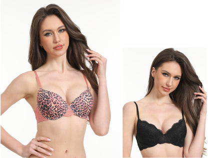 2 Pack Demi Bras - Group 1