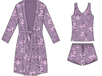 Purple Robe set