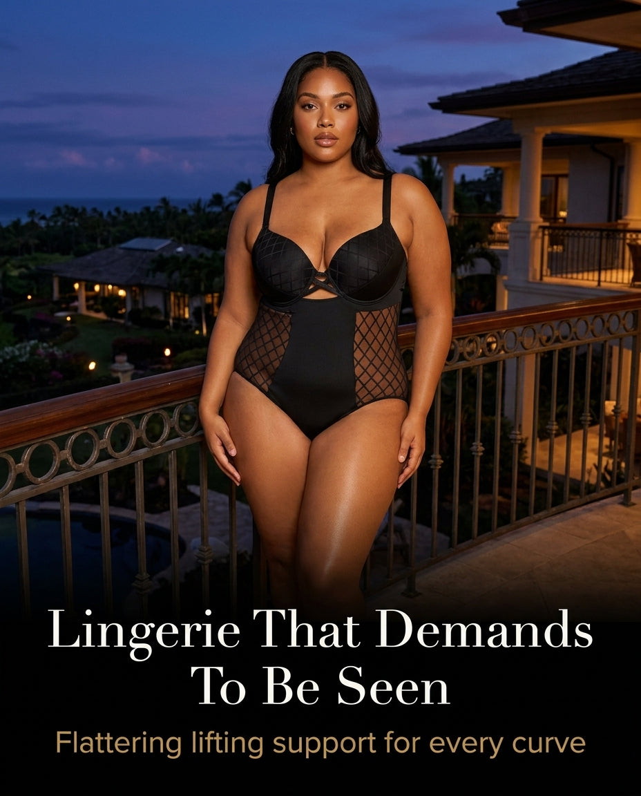Just One Plus Size Bodysuit for Women