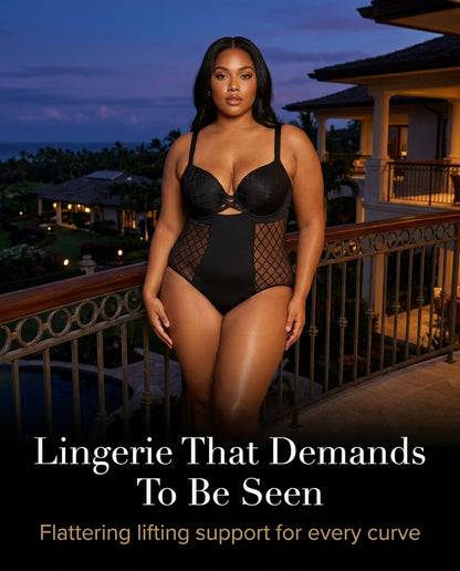 Just One Plus Size Bodysuit for Women