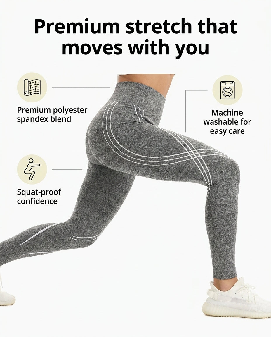 High Waisted Leggings(4 Pack)