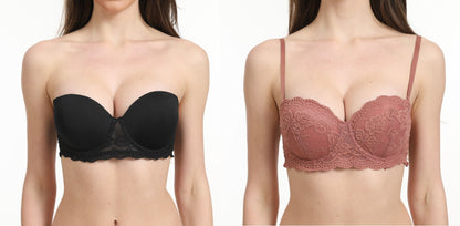 2 Pack  Balconette - Convertible Bras - Group 3